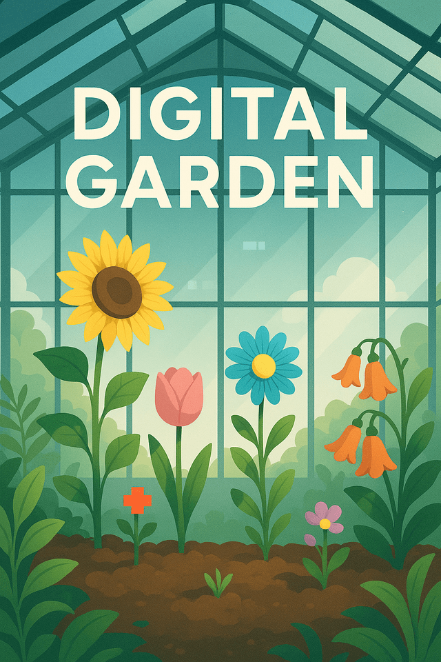 Schaubild Digital Garden